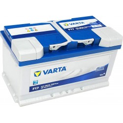 BATTERIA AUTO VARTA 80AH 740A 12V F17
